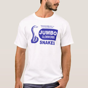 T-shirt Quatrième enorme de Glowworm des feux d'artifice