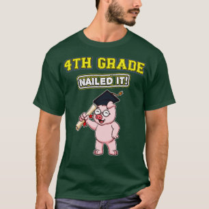 T-shirt Quatrièmement Clôture Il primaire école primaire