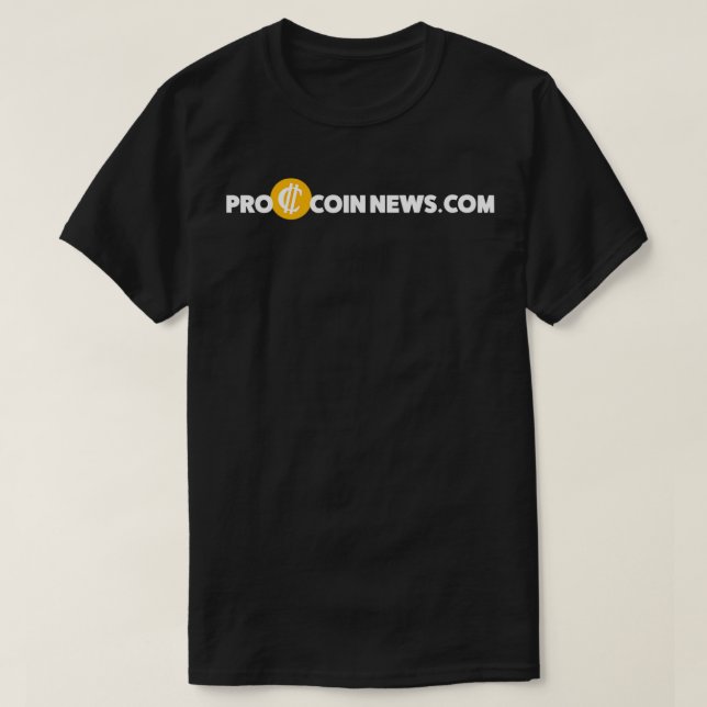 T-shirt Quatuor blanc ProCoinNews (Design devant)