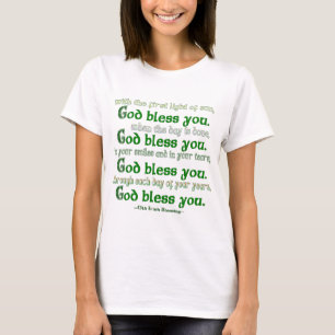 T-shirt Que Dieu vous bénisse Irish Blessing