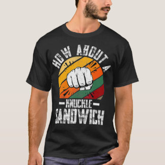 T-shirt Que diriez-vous d'un entraîneur de boîte à sandwic