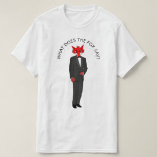 T-shirt Que dit le Fox
