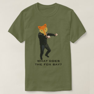 T-shirt Que dit le Fox