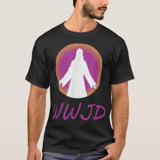 T-shirt Que ferait Jésus en disant WWJD Christian Ar