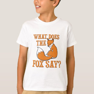T-shirt Que le Fox indique-t-il ?