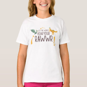 T-shirt Que le monde entende votre rugissement