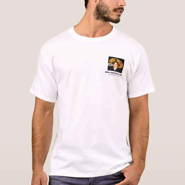 T-shirt Que le portier ferait-il ? (Devant)