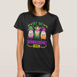 T-shirt Que les frasques commencent Mardi Gras Nain de jar