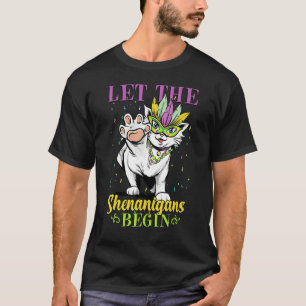T-shirt Que les frénésies commencent Mardi Gras Mignon Mar
