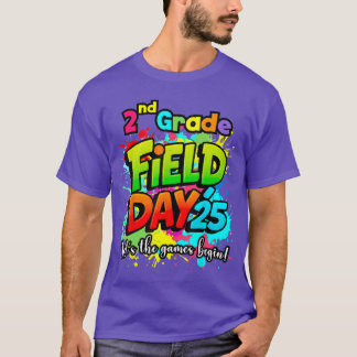 T-shirt Que les jeux commencent Deuxième 2e année Jour de