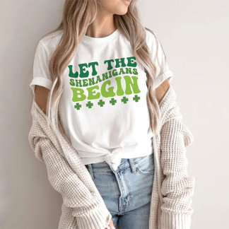 T-shirt Que Les Shenanigans Commencent, Jour de la Saint P