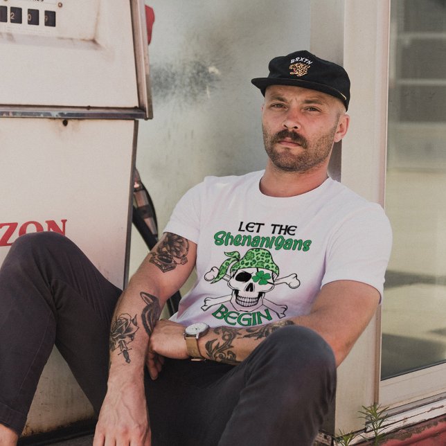 T-shirt Que les Shenanigans commencent la Saint Patrick (Créateur téléchargé)