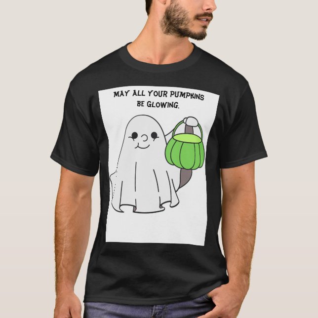 T-shirt Que Tous Vos Citrouilles Soient Des Vêtements Noir (Devant)