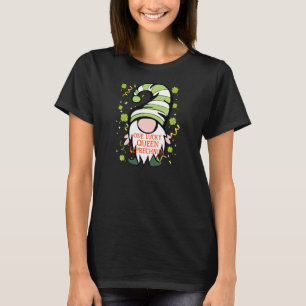 T-shirt Queen Funny St Patrick S Day Lucky Gnome Family Ma