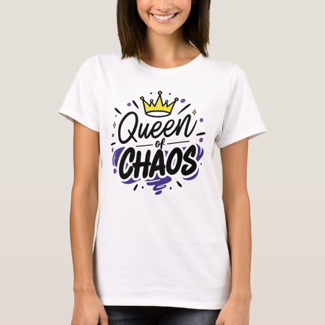 T-shirt Queen of Chaos 1 (Devant)
