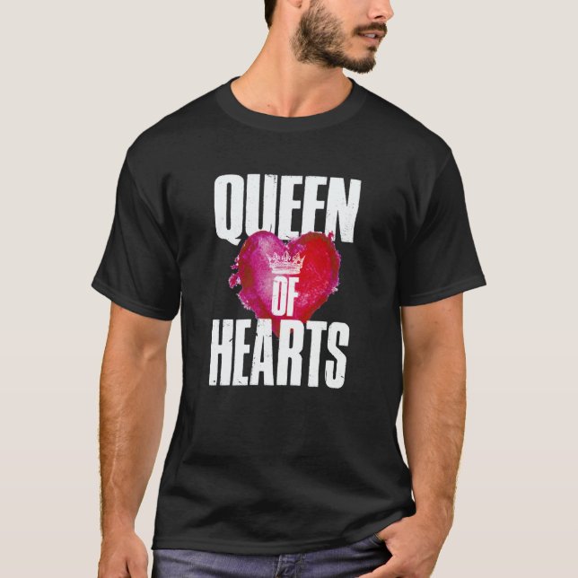 T-shirt Queen of Hearts  1 (Devant)