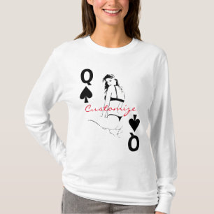 T-shirt Queen of Spades Bikini Girl Thunder_Cove