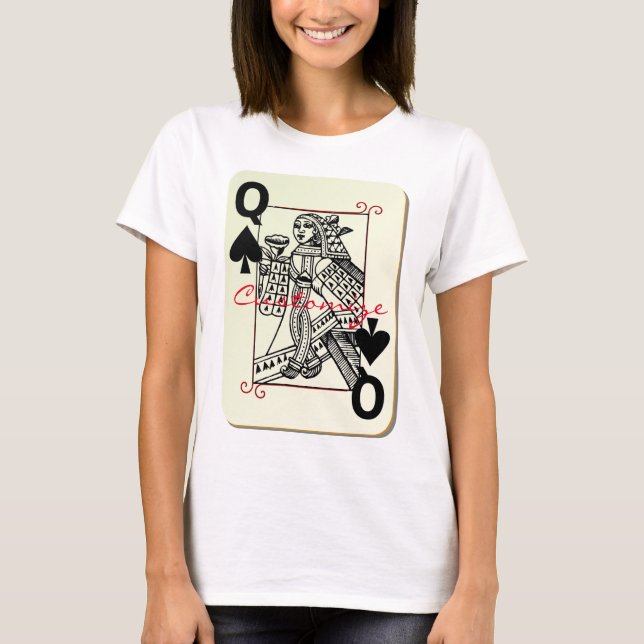 T-shirt Queen of Spades Thunder_Cove (Devant)