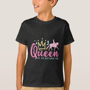 T-shirt Queen Of The Dressage Ring Aime L'Équitation