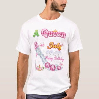 T-shirt Queen Was Born In July 1949