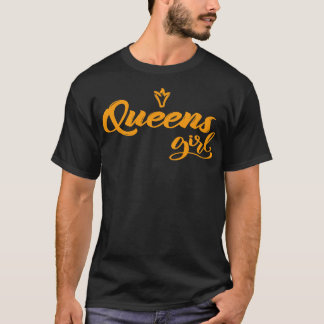 T-shirt Queens Girl New York 5