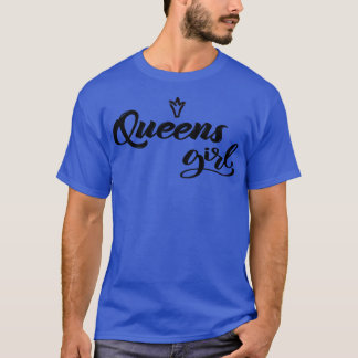 T-shirt Queens Girl New York m'a élevé 2