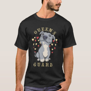 T-shirt Queens Guard Pitbull Chien cadeau