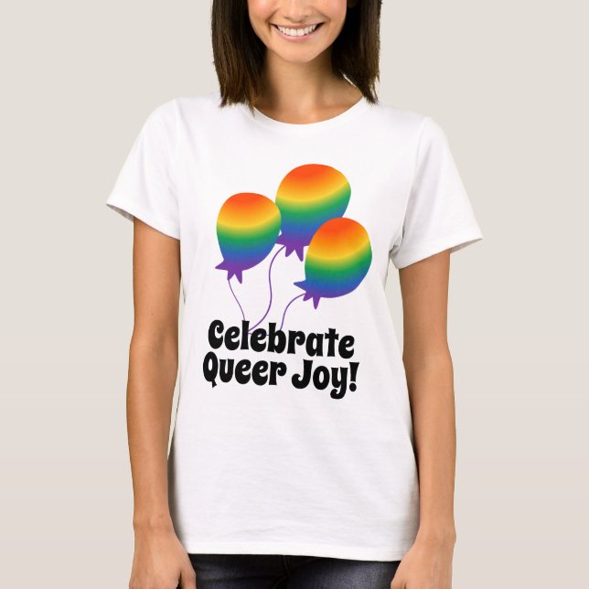 T-shirt Queer Joy (Devant)