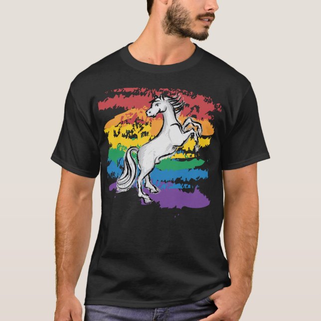 T-shirt Queer Pride - Meridies (Devant)