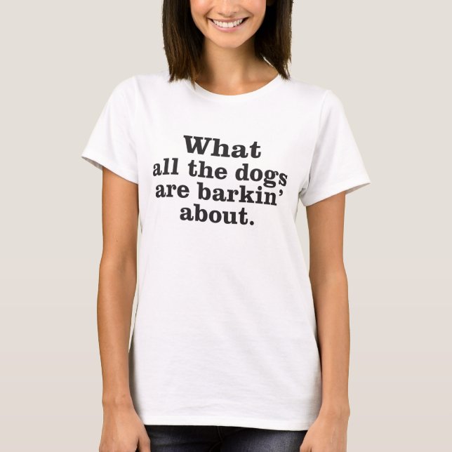 T-shirt quel barkin (Devant)
