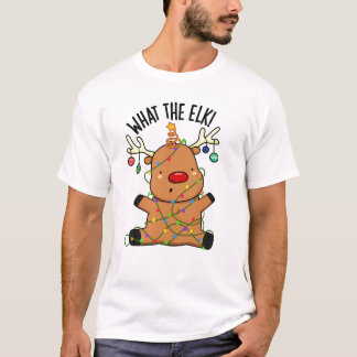 T-shirt Quel élan drôle de jeu de mots sur les animaux