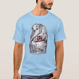 T-shirt Quel éléphant - Mutilation génitale masculine