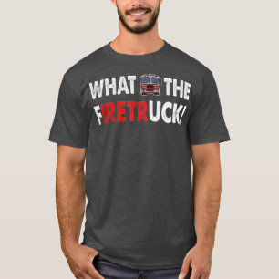 T-shirt Quel est l'arbre du camion à feu