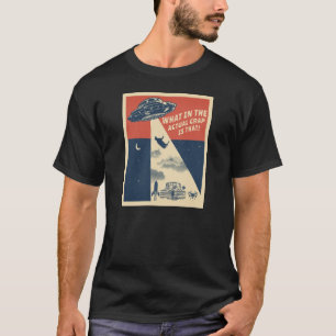 T-shirt Quel Est Le Truc Réel ? UFO