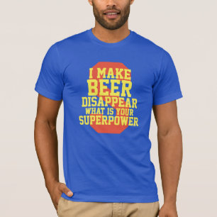T-shirt Quel est ton dessin amusant sur la superpuissance 