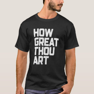 T-shirt Quel Grand Verset De La Bible Pour Christian Men &