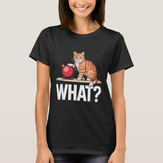 T-shirt Quel ornement de Noël chat tabby drôle