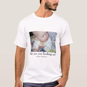 T-shirt Quel r u regardant