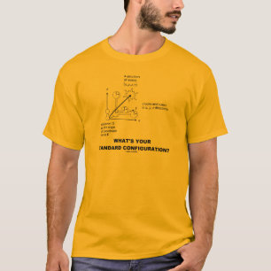 T-shirt Quelle est votre configuration standard ? Requête