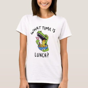 T-shirt Quelle heure est le déjeuner
