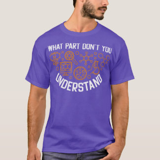 T-shirt Quelle Partie De Ne Comprenez-Vous Pas Drôle3