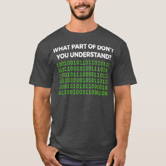 T-shirt Quelle Partie De Ne Comprenez-Vous Pas Drôle6