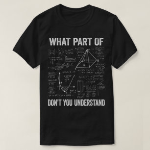 T-shirt Quelle partie de Ne comprenez-vous pas Drôle de