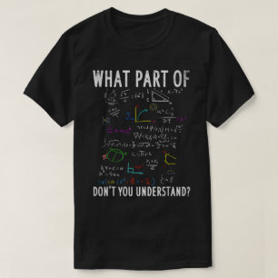 T-shirt Quelle partie de ne comprenez-vous pas   Drôle de 