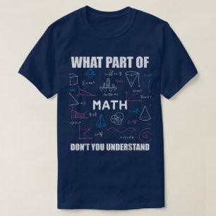 T-shirt Quelle partie de ne comprenez-vous pas Drôle de