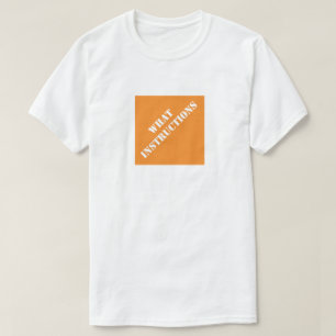 T-shirt Quelles instructions Drôle papa Fête des pères hum