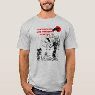 T-shirt Quelque chose de mauvais de cette façon vient-Hall