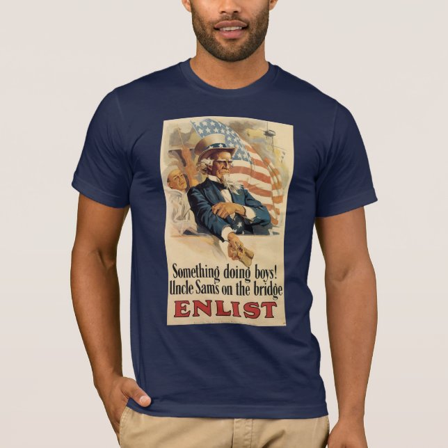 T-shirt Quelque chose fait du Doing Boys (Devant)