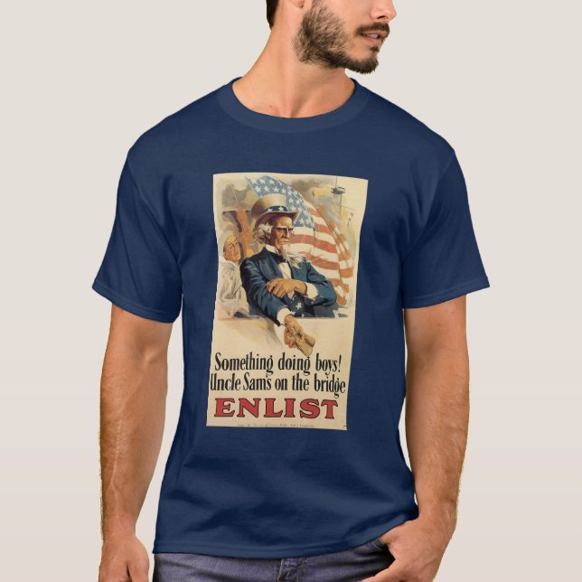T-shirt Quelque chose fait du Doing Boys (Devant)