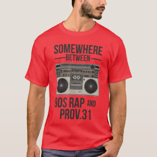 T-shirt quelque part entre le rap des années 90 et Proverb